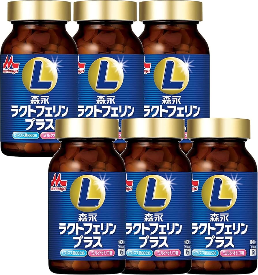 森永乳業 - 森永乳業 ラクトフェリンプラス 180粒（30日分) x 2個 栄養補助食品森永乳業ラクトフェリンプラス (約30日分・180粒